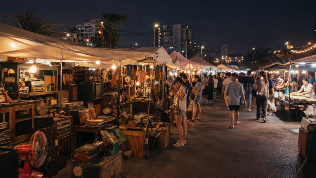 Train Night Market Ratchada