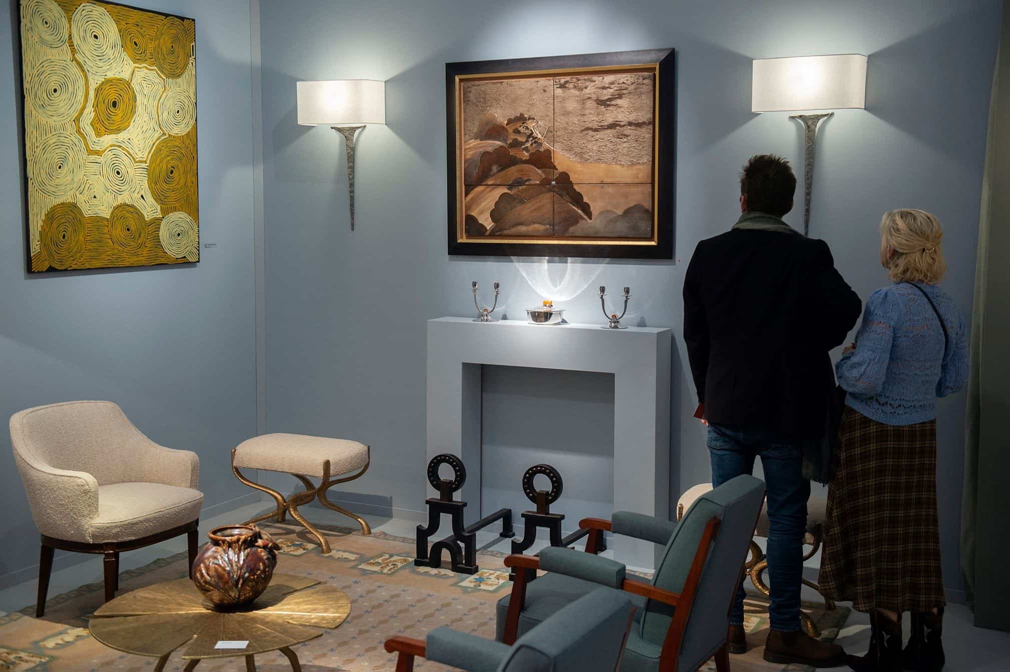 High end Antique Fair BRAFA Art Fair Photos by debatty.com