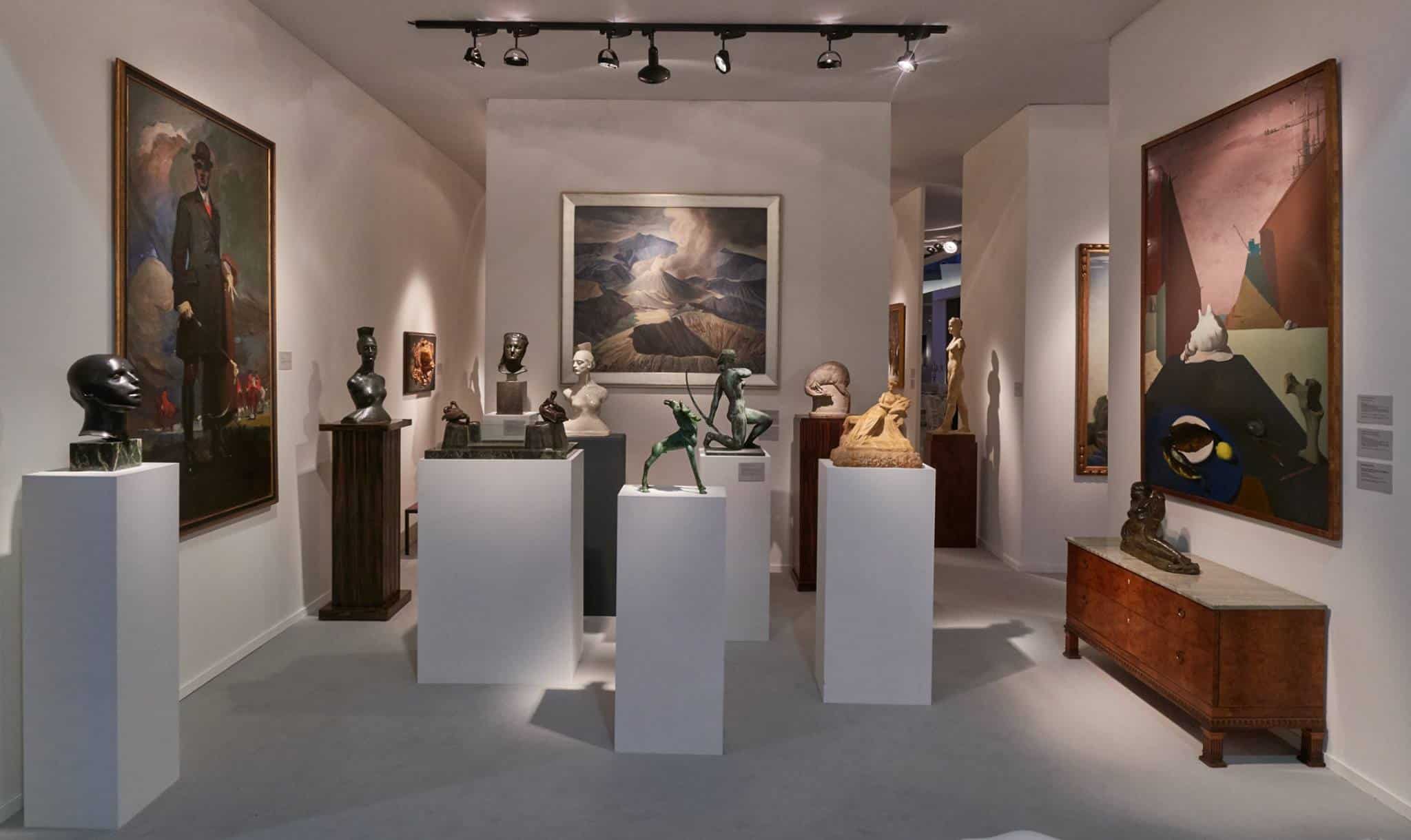 High end Antique Fair BRAFA Art Fair Photos by debatty.com