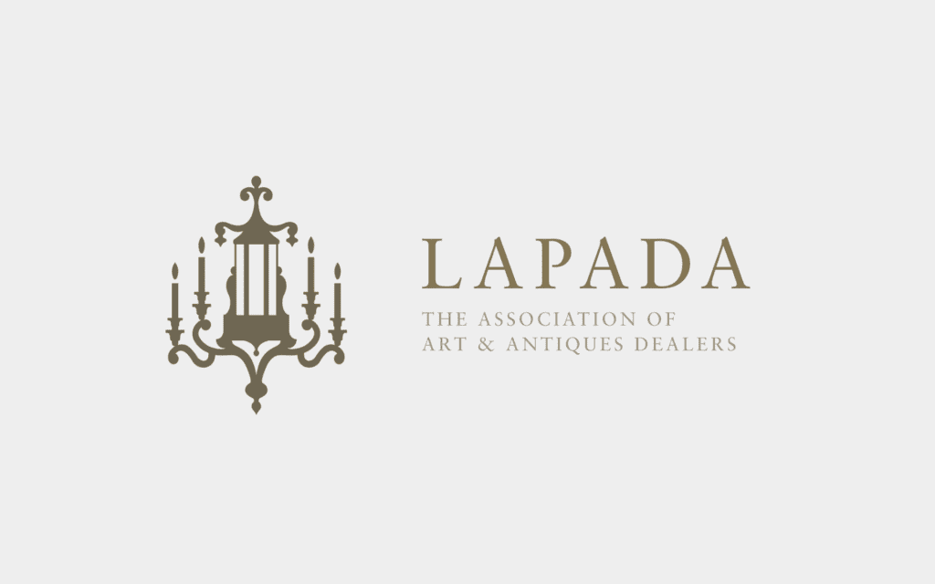 Lapada logo x grey beige