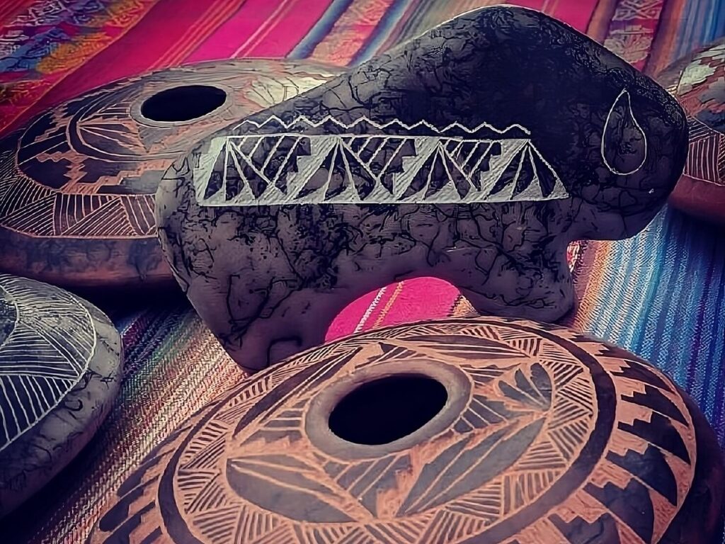 Native american art sold at the Gallup 9th Street flea market