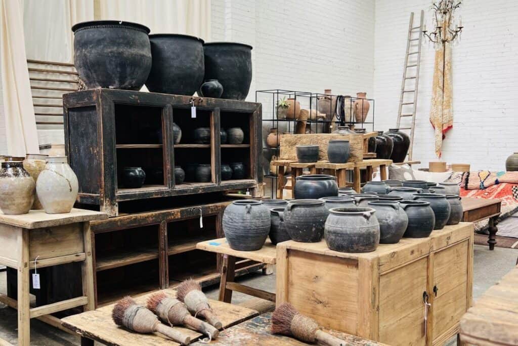 Picture of the inside of the Watertiger antique store in Sydney